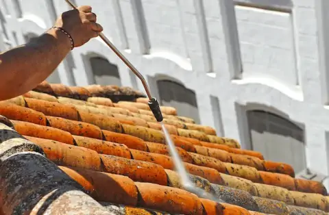 Nettoyage de toitures - Saint-Front de Pradoux